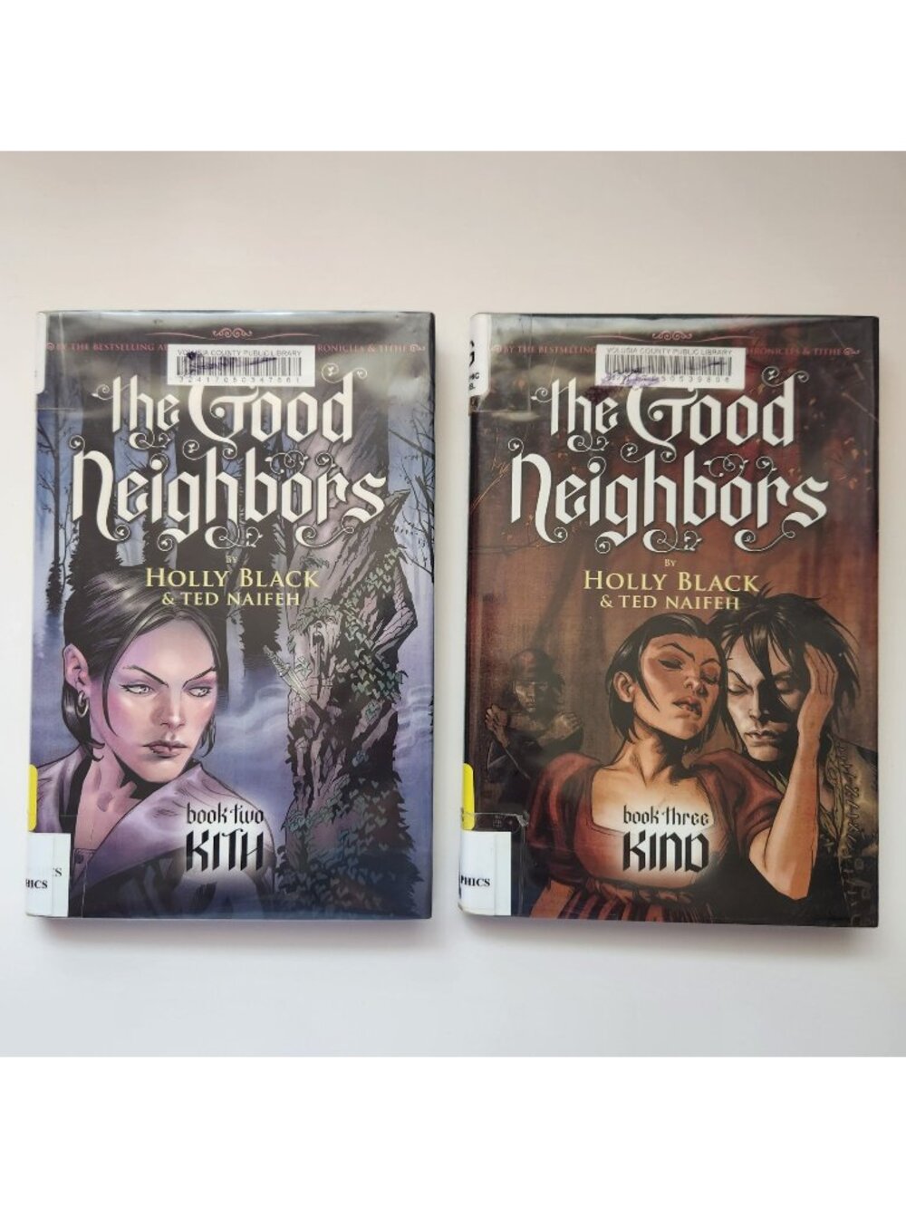 The Good Neighbors By Holly Black & Ted Naifeh Book Two & Book Three Hardcover S